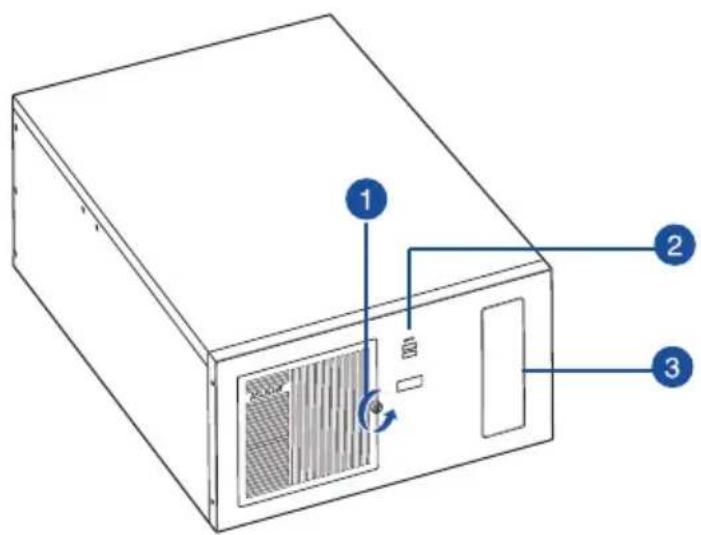 ASUS EBS-A700 - Front panel - 1