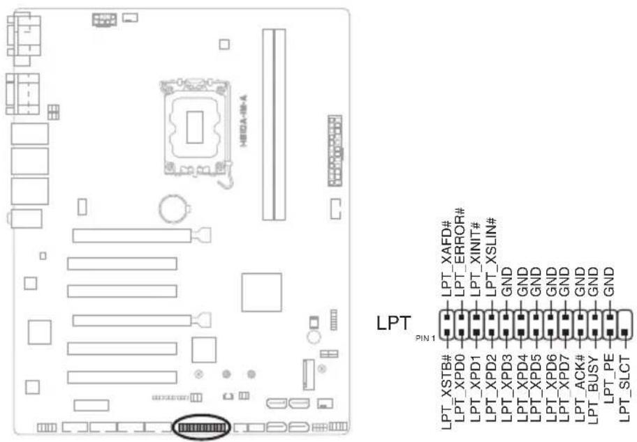 ASUS EBS-A700 - LPT header (26-1 pin LPT) - 1