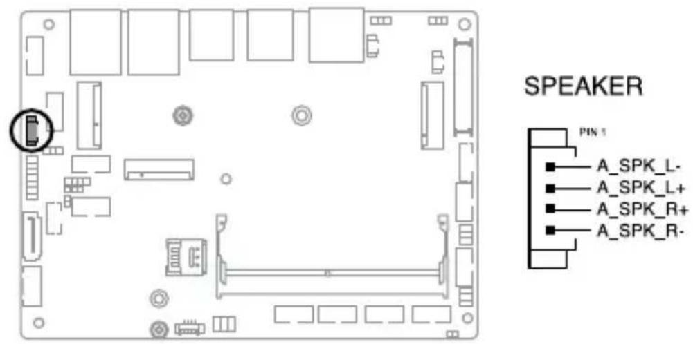 ASUS X7213RE-IM-AA - Stereo Speaker connector - 1