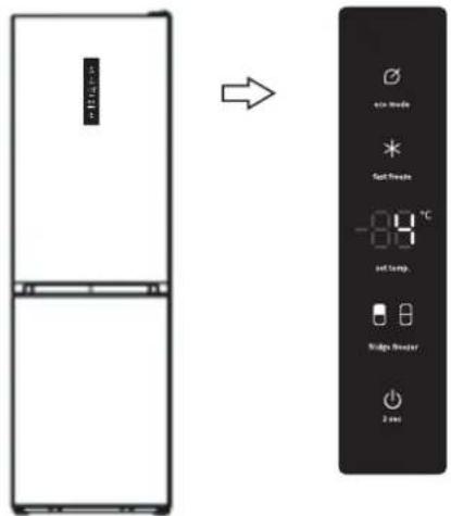 SVAN SC2602ENFDX - Panel de pantalla en la puerta - 1