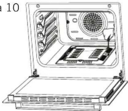 SVAN SKGW5900PB - Desmontagem do queimador inferior - 1