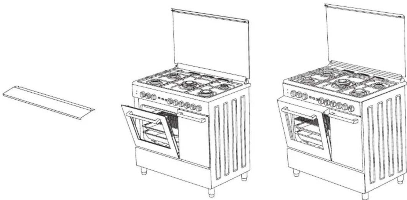 SVAN SKGW5900PB - Using The Grill Deflector Sheet \* - 1