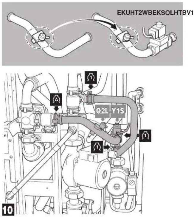 DAIKIN EKSOLHTBV1 - Last steps of mounting the kit inside the unit - 1
