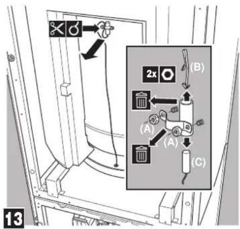 DAIKIN EKSOLHTBV1 - Mounting the thermal cut out. - 1