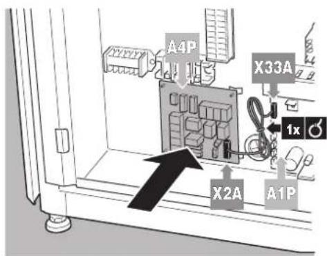 DAIKIN EKSOLHTBV1 - Installing the EKRP1HB in the unit - 3