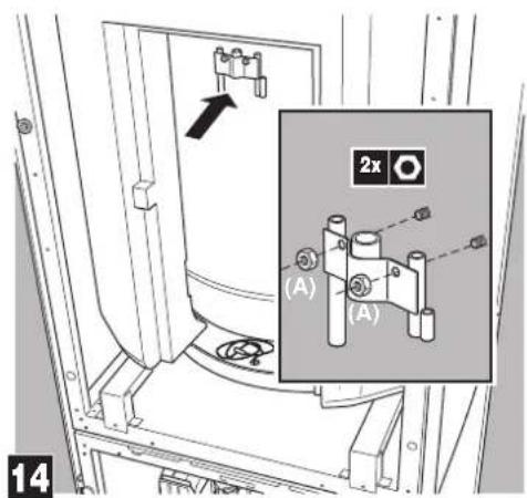 DAIKIN EKSOLHTBV1 - Mounting the thermal cut out. - 2