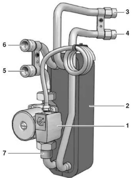 DAIKIN EKSOLHTBV1 - Main components - 1