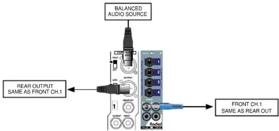 Radial Engineering ChainDrive - Connecting balanced sources - 1