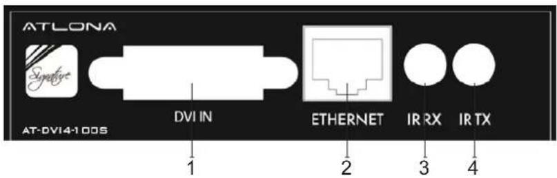 Atlona AT-DVI4-100SR - Front Panel - 1