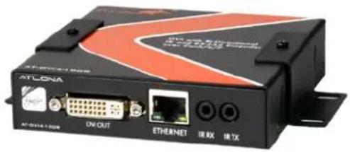 Atlona AT-DVI4-100SR - DVI with RS232 with Bi-Directional IR Extenders over CAT5/6/7 up to 330ft AT-DVI4-100SR - 1