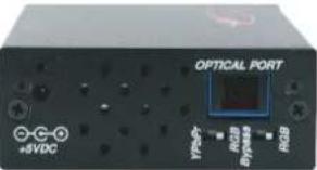 OPTICAL PORT +5VDC VPG RGB 400μF 800μF RGB