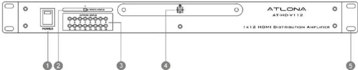 Atlona AT-HD-V112 - Front Panel - 1