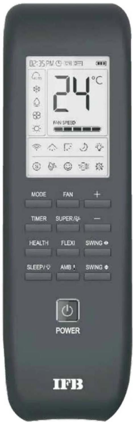 IFB CI173SL22SGM1 - REMOTE CONTROL - 1