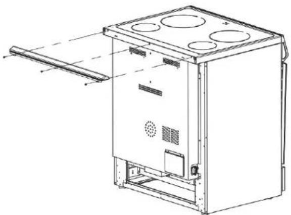DANBY DIRC300BSS - Installation Measurements - 2