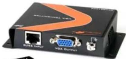 Atlona AT-VGA100-SR - Passive VGA Extender with Wall Plate or Box options up to 330ft over 1 x CAT5/6/7 Cable AT-VGA100-SR and AT-WPVGA-SR - 3