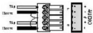 Atlona AT-VGA2401 - Audio signal connection: - 3