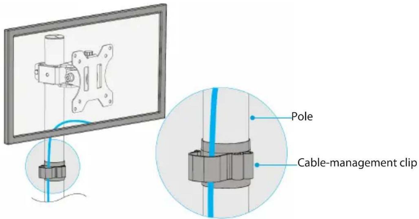 StarTech.com ARMPIVOTV2 - Organize your cables - 1