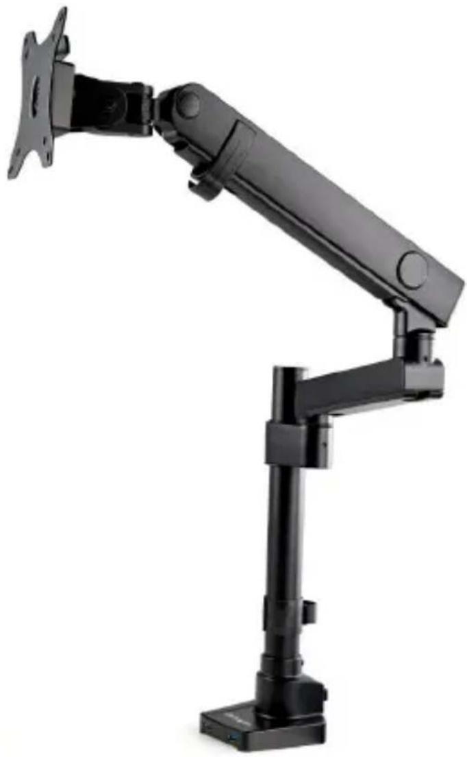 StarTech.com ARMPIVOT2USB3 - Single Desk-Mount Monitor Arm | Full Motion Articulating with 2x USB 3.0 Ports - 1