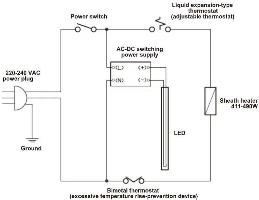 Taiji OSL-600 - Circuit Diagram - 1
