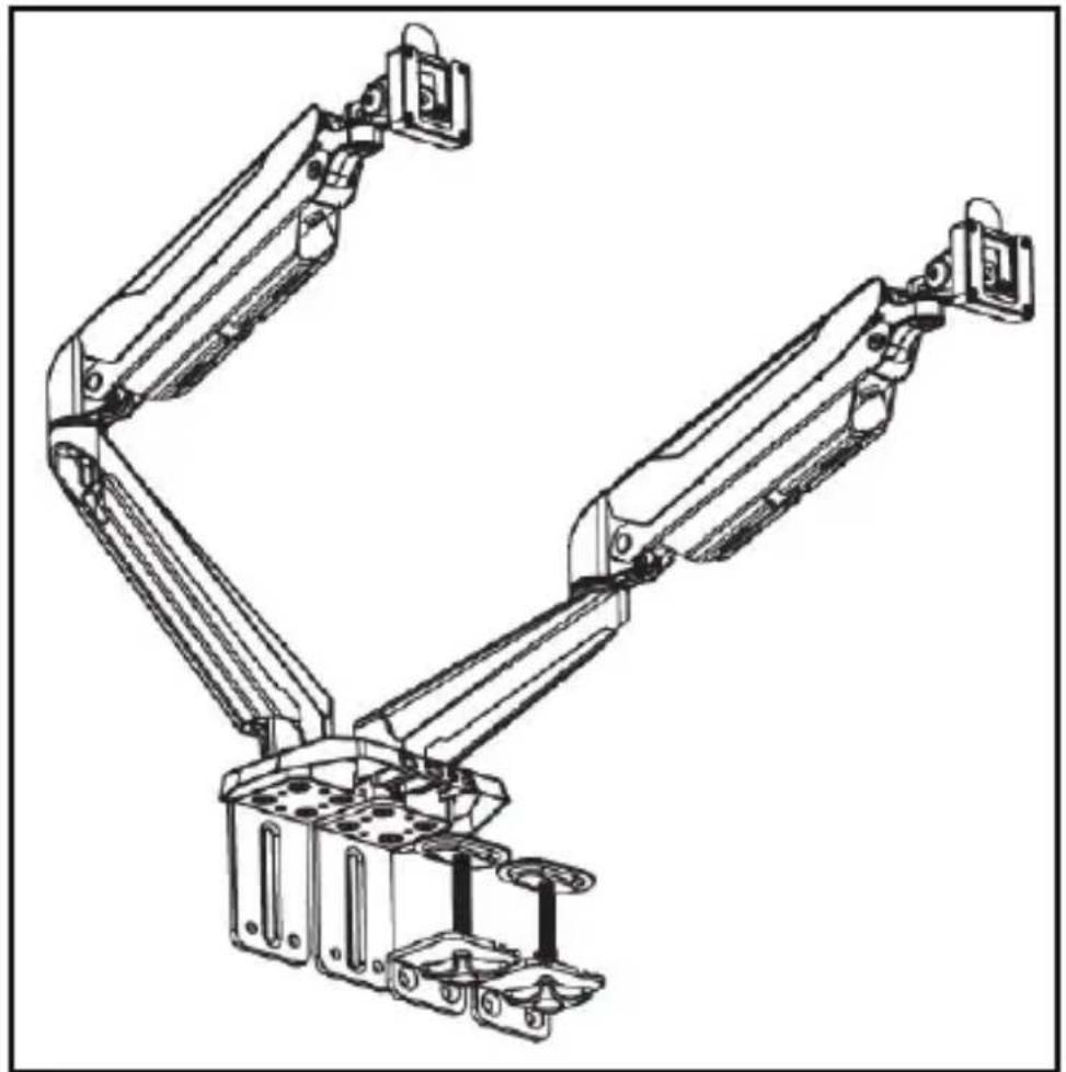 StarTech.com ARMSLIMDUOS - Assembling the Monitor Mount - 3