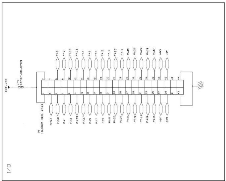 Microchip AT91SAM7S32 - Schematics This section contains the following schematics: - 6