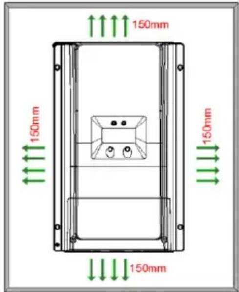 ACOPower HY-SPKP-600W50A - Step 1: Determination of Installation Location and Heat-dissipation Space - 2
