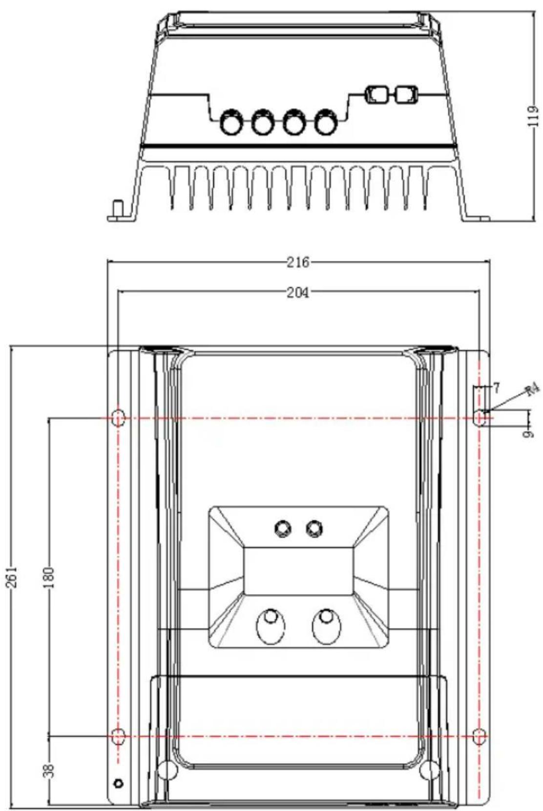 ACOPower HY-SPKP-600W50A - Annex I Dimensions - 1