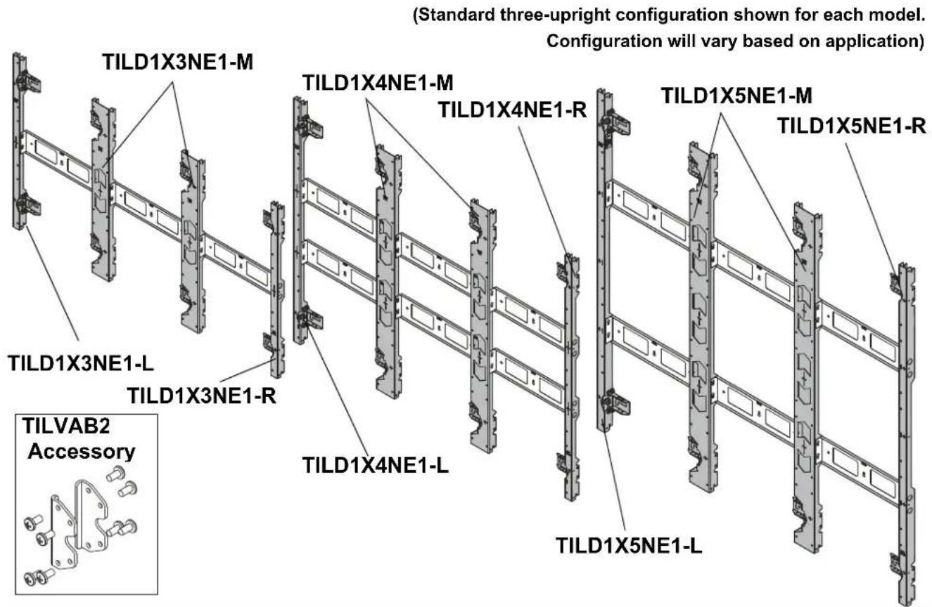 Chief TILD1X3NE1-L - INSTALLATION INSTRUCTIONS - 1