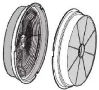 XO XOVD136MB - CHANGING THE CARBON FILTERS: - 1