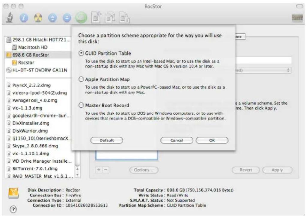 Rocstor CommanderX EC31 - In the "Utilities" menu, click on the "Disk Utility" icon (figure 4.0.) - 3