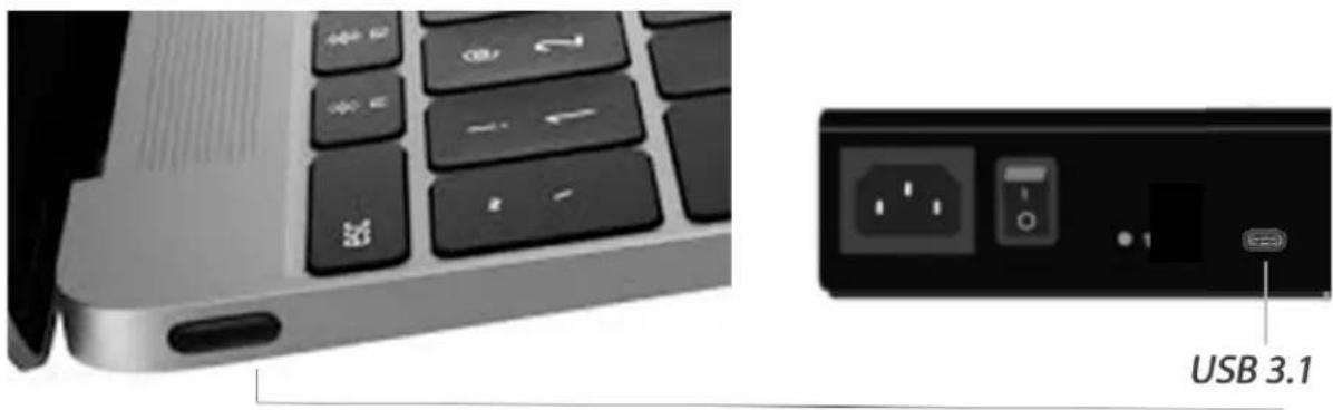 Rocstor CommanderX EC31 - How to Connect the Interface Cables - Connecting the Drive - 1