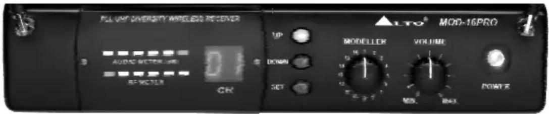 ALTO MOD-16H - - Audio Output Level - 1
