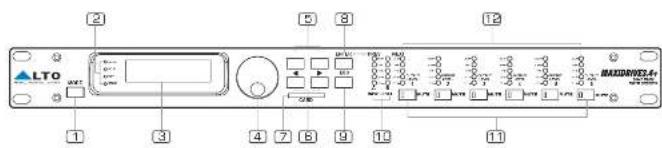 ALTO REVO SUB118P - CONTROL ELEMENTS: MAXIDRIVE3.4+ PROCESSOR - 1