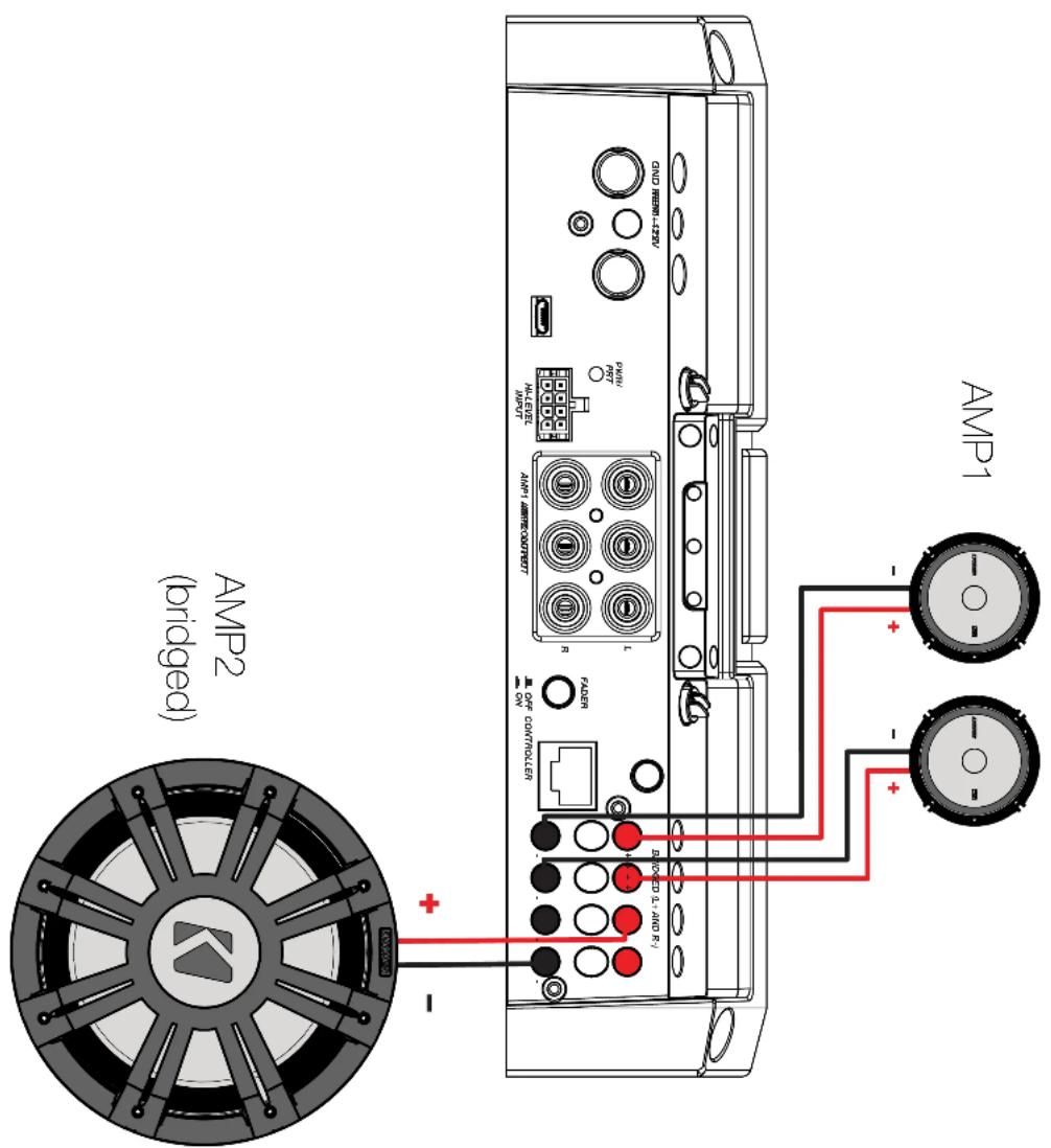 KICKER LX1650.1 - Stereo & Bridged Operation - 1