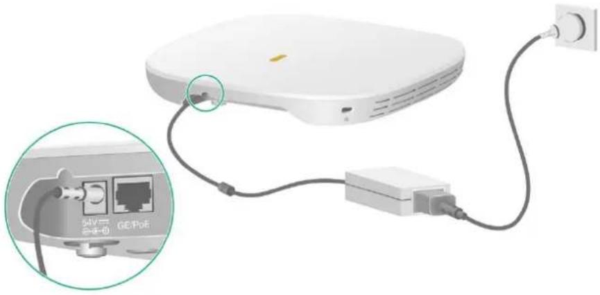 Dahua Technology AWA6220-C - Connecting a local power source - 1