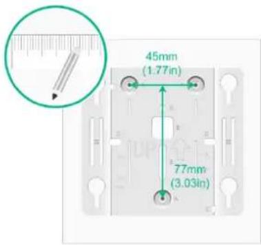 Dahua Technology AWA6220-C - Mounting the AP on a wall - 1