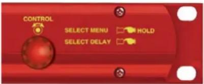 CONTROL SELECT MENU HOLD SELECT DELAY