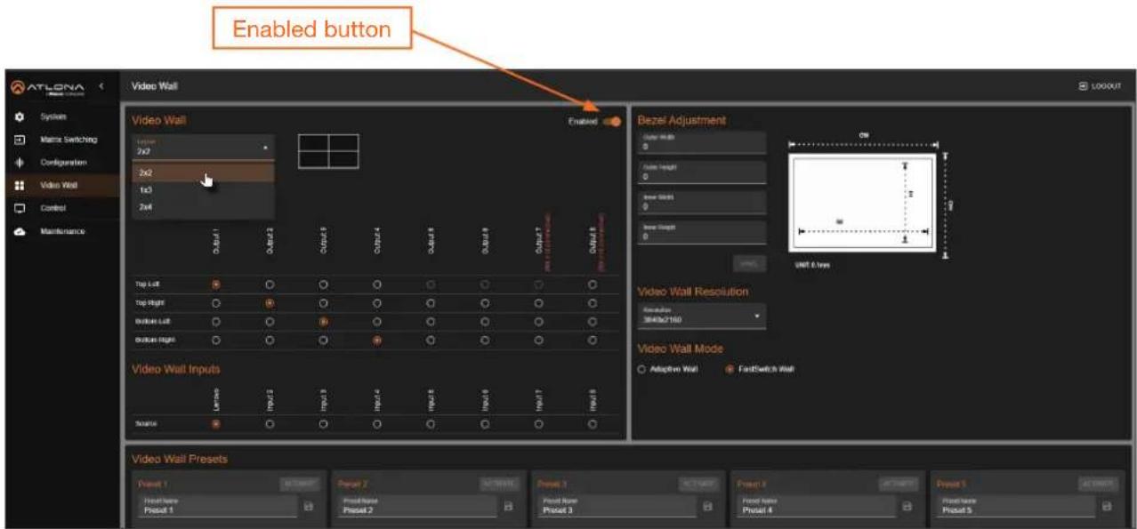 Atlona AT-PRO5-MX810 - Creating a Video Wall - 1
