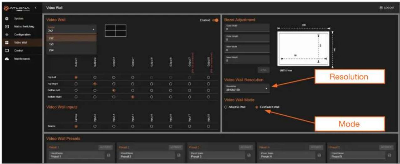 Atlona AT-PRO5-MX810 - Creating a Video Wall - 3