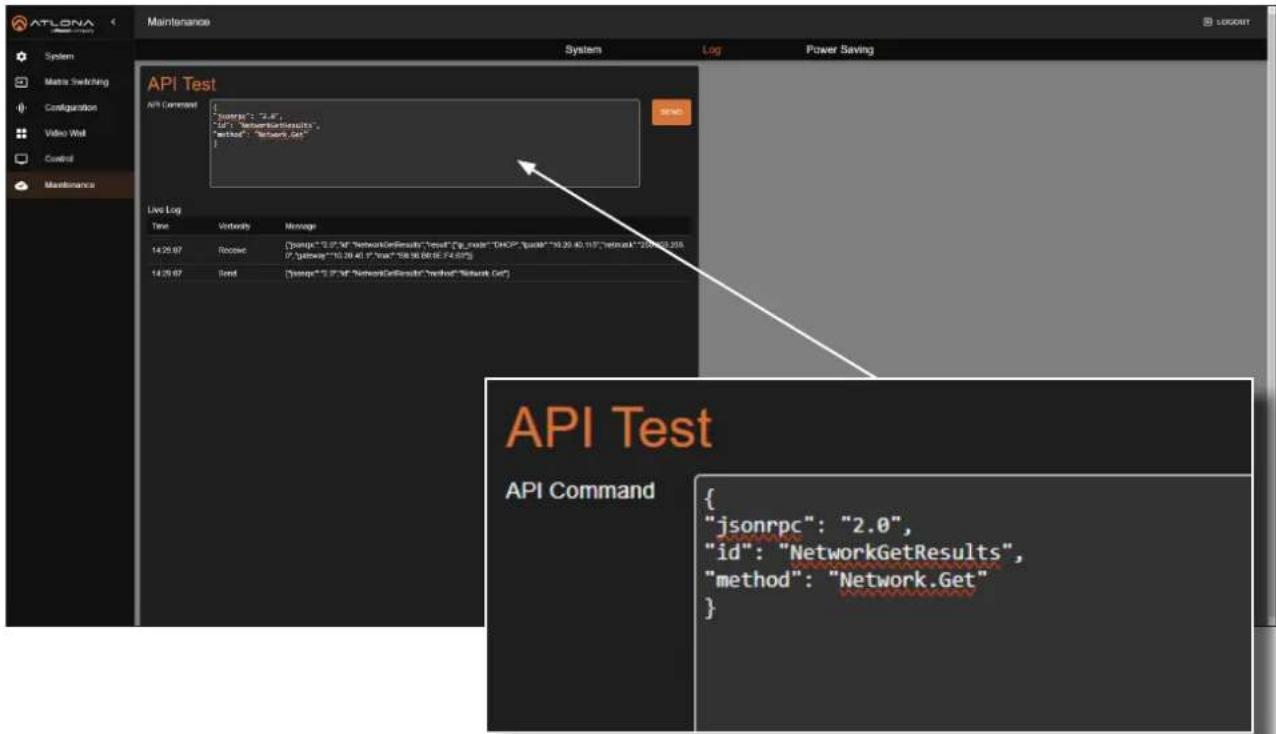 Atlona AT-PRO5-MX810 - API Testing - 1