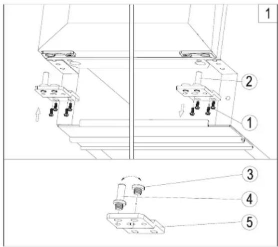 Summit SCR1156CHCSS - REVERSING THE DOOR SWING OF YOUR APPLIANCE (ONLY for SCR610BL\* and SCR611GLOS\*) - 1
