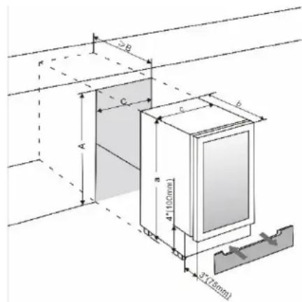 Summit SDHW2442LHD - Built-in Under-counter Instructions - 1