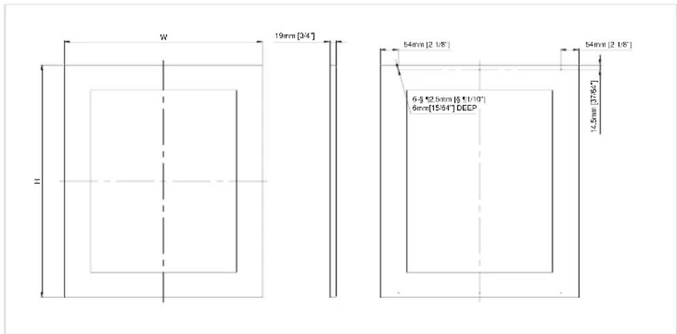 Summit SDHW2442LHD - Door Panel Preparation - 1