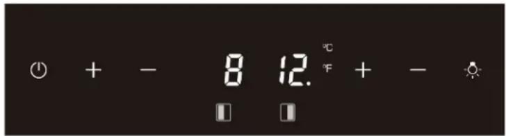 Summit SDHW2442LHD - Control Panel with LED Display - 2