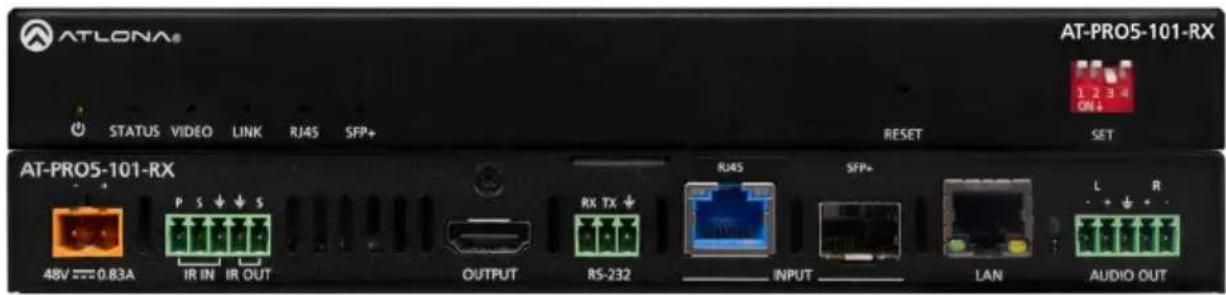 Atlona AT-PRO5-101-RX - 4K HDR SDVoE Receiver for PRO5 Matrix Switcher - 1