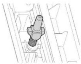 LG DX8601BE - Lift out the 14 upper hinge filler (on the right) and set it aside. - 12