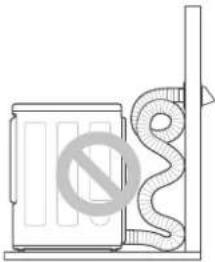 LG DX6501W - Flujo de aire restringido o bloqueado - 1