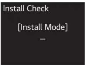 Install Check [Install Mode] —
