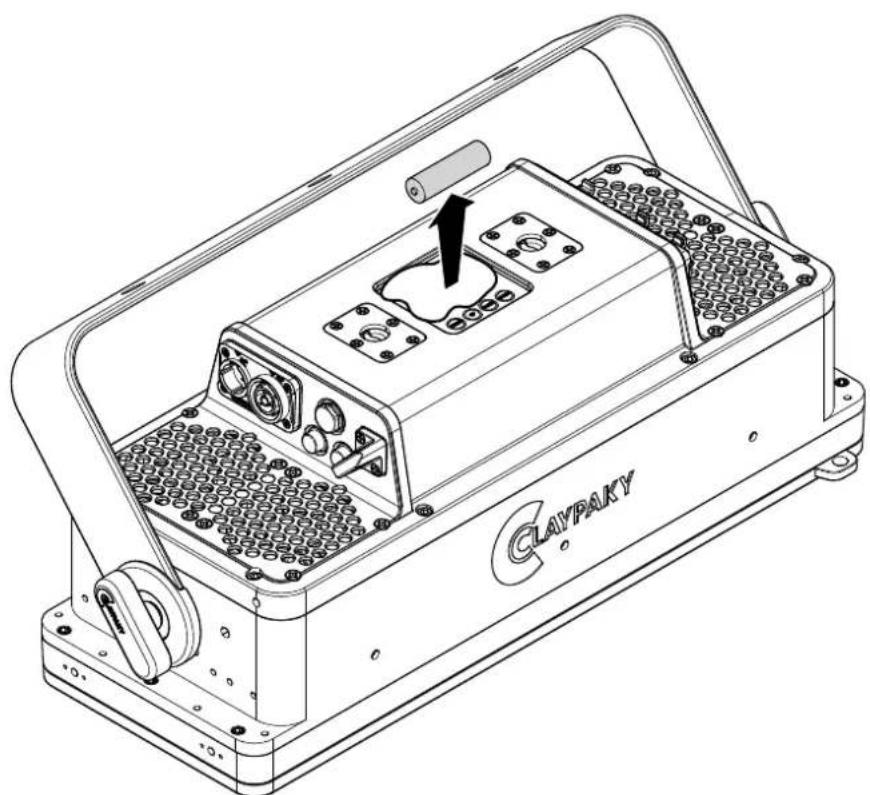Claypaky Tambora Rays - Battery - 1
