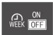 DAIKIN FTXJ35A2V1BS9 - To set Weekly timer operation - 1